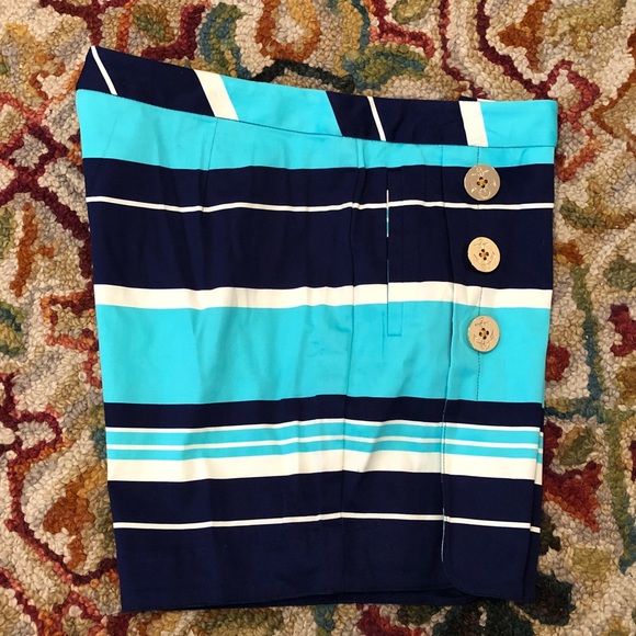 Julie Brown NYC Navy Blue Sailor Shorts Size 10 - Picture 8 of 8